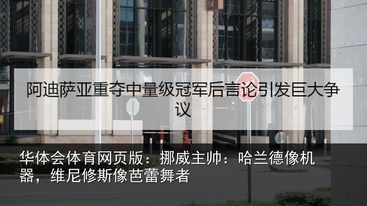 华体会体育网页版:挪威主帅:哈兰德像机器,维尼修斯像芭蕾舞者